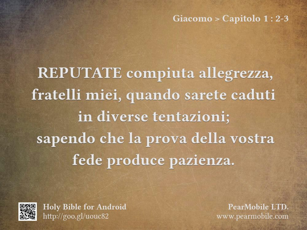 Giacomo, Capitolo 1:2-3